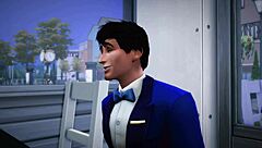 table for three cuckold asian wife girlfriend monster cock old friend desk