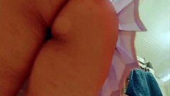 Student Flashes Big Ass in Pink Skirt