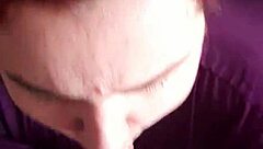 curvy bbw dick lover slurps cock and begs for facial cumshots