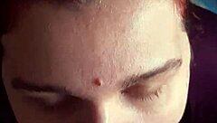 curvy bbw dick lover slurps cock and begs for facial cumshots