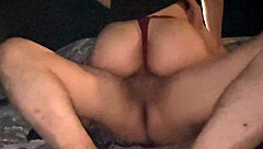 cheating wife bounces on neighbor's cock real homemade