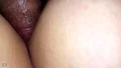 Chinese wife shares intimate moments at home.