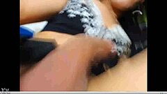 shemale strokes massive cock teasingly erupts in webcam cumshot bliss