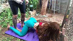 public anal fuck doll's ass stretched by hand trainer toy