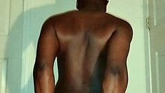 spreading plump ass cheeks wide for deep stretch tease