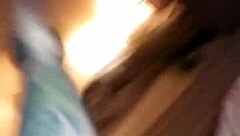 Tattooed Rose Tempts Monster Cock for Emo Ride