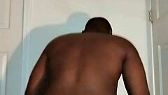 spreading plump ass cheeks wide for deep stretch tease