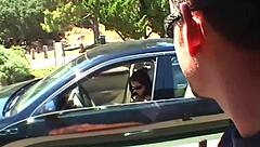 April blossom impaled on boyfriends massive cock