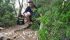 Meeting pornstar gabriela flores in woods turns into wild fuck