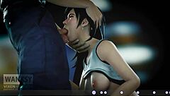 fap-hero sfm blender delivers overwatch doa final fantasy blowjobs