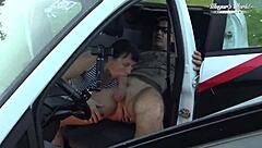 behind the scenes mature sissy craves outdoor creampie orgasm