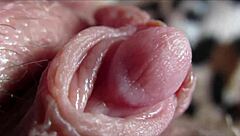 Huge Clit Pulsing To Massive Orgasm Closeup