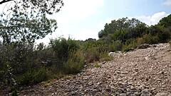 Meeting pornstar gabriela flores in woods turns into wild fuck