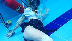Want Ashlee Rose's sexy big ass underwater pool tease?