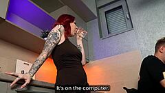 Milf Facesits After Banana Drop Then Kitchen Ass Pounding