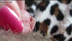 Huge Clit Pulsing To Massive Orgasm Closeup