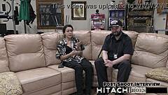 Freshman Mara Luv Mandatory Hitachi Orgasm Shaved Pussy POV