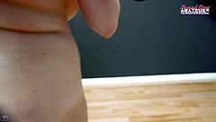 Gwen sucks cock hard then takes doggystyle pounding