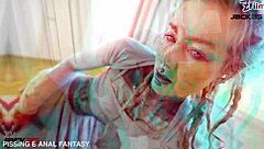 Monster cocks destroy ass in brutal 3-on-1 DP DAP pounding