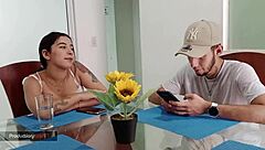 Curious Shaved Pussy Squirts from Intense Muff Diving