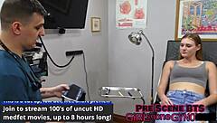 Tyler Lynn's Intense Stething Exam in Latex and Sneakers