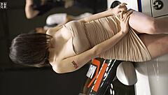 Hot Seoul Korean Racing Girl Revs Up!