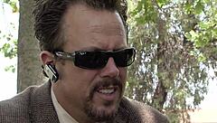 grandpa, your horny crush on my shaved pussy fingering turns me on