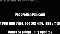 summer's blonde beach feet tease in sexy heels