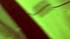 Busty amateur teases her hairy wetness solo