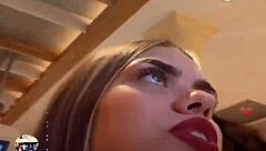 hey, check out this sexy spanish midget getting wild