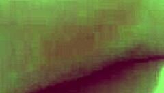 Cute Student Grinds Dildo in Panties