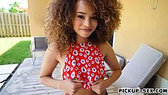 Kinky czech babe pounded hard in public outdoors!