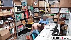 Carolina sweets pays with her tight pussy