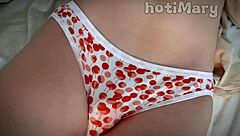 hey what are you doing with my wet shaved panties and pussy