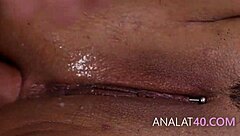 Misty meaner begs desperately for rough anal pounding