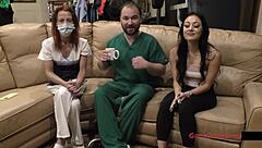 tampa university nurse blaire celeste spreads shaved pussy