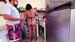 mexicana's sexy big ass licked fucked hard pov orgasm toys