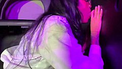 What if this big-ass brunette took two cocks through the glory hole?