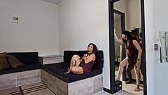 Mom and daughter's chat gets interrupted when stepdad demands another hardcore fuck session