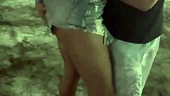 Naughty Wife Teases Beach Hunk Before Bedroom Action Caught on Cam