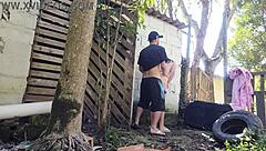 husband leaves me alone with hot builder for quote