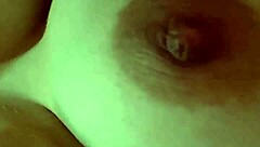 pornstar flaunts her massive natural tits in seductive display