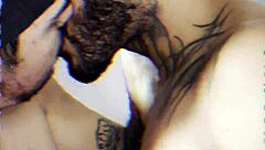 paulista drags carioca home for ass licking and cum tease