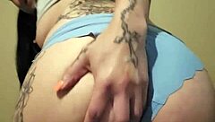 Sensual Emy Angel Masturbates Sexy Ass And Pussy!