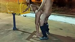 naughty amateur prostitute fucks big tits outdoors publicly