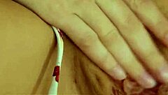 Alicia Williams and Dani Blu beach cool-off turns into hot lesbian scissoring tribbing at home