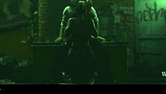 harley wraps her big tits around a monster cock for wet titty fuck