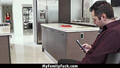 Horny Young Brunette Craves Older Lover's Hard Doggystyle Pounding POV HD!