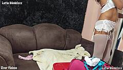 hey stepdaughter, which lingerie makes your shaved asshole look hottest for fucking?