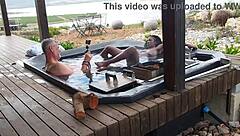 early morning, can't resist milf's juicy interracial pussy orgasm drip?